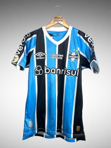 Grêmio 2024 Primeira Camisa Tam P Nº 17 Dodi.