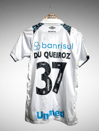Grêmio 2024 Segunda Camisa Tam P Nº 37 Du Queiroz