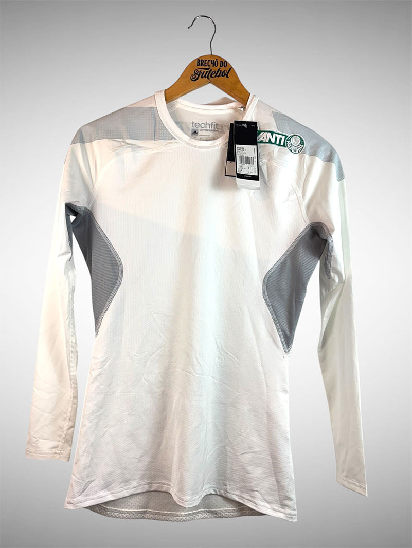 Palmeiras Camisa de Compressão TechFit Tam G Mangas Longas.