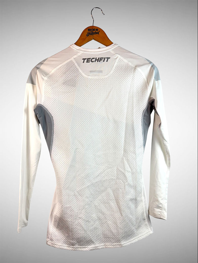 Palmeiras Camisa de Compressão TechFit Tam G Mangas Longas.