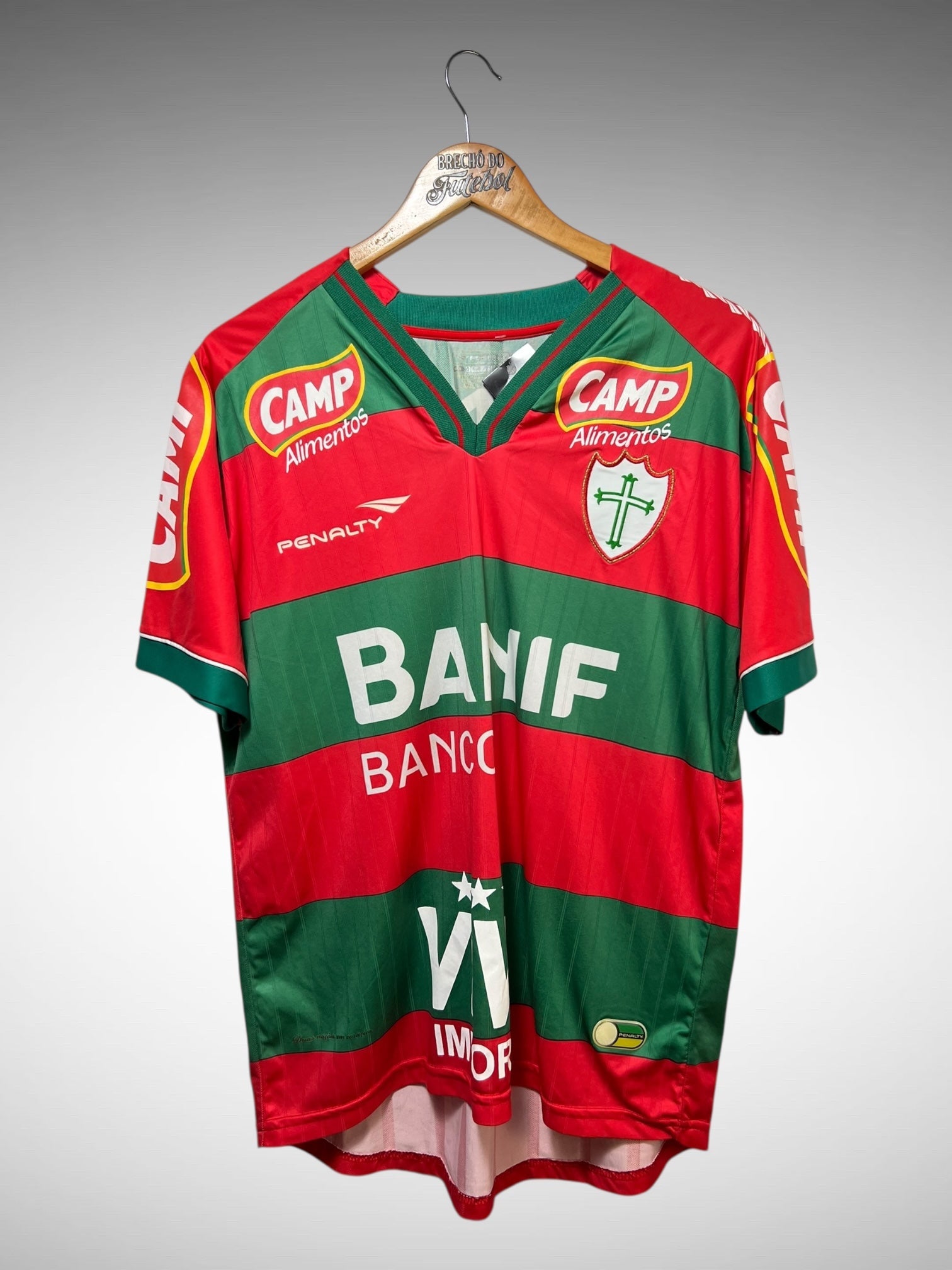 Portuguesa 2011 Primeira Camisa Tam G N 18.
