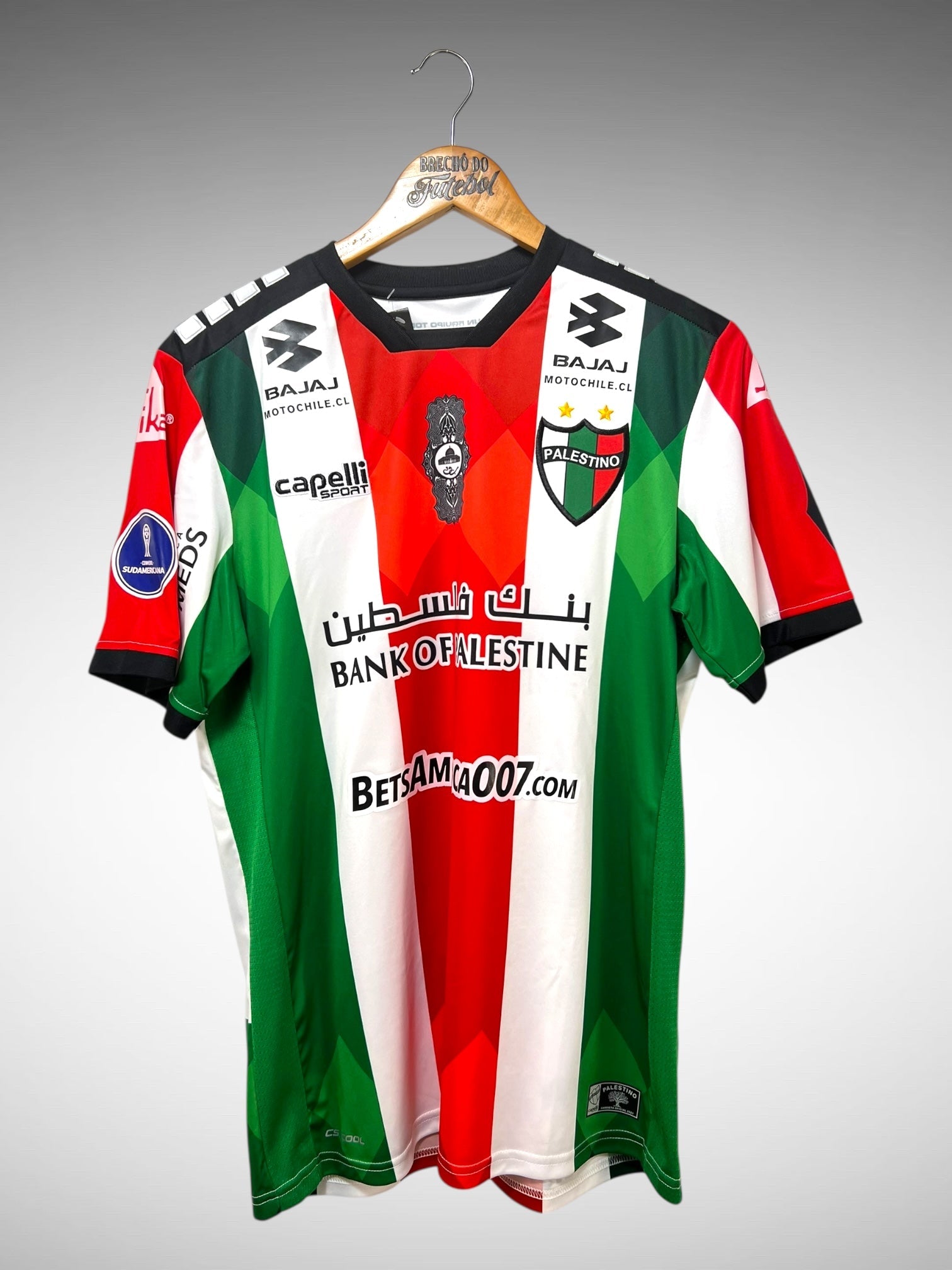Palestino 2021 Primeira Camisa Tam P N 27 Cabrera.