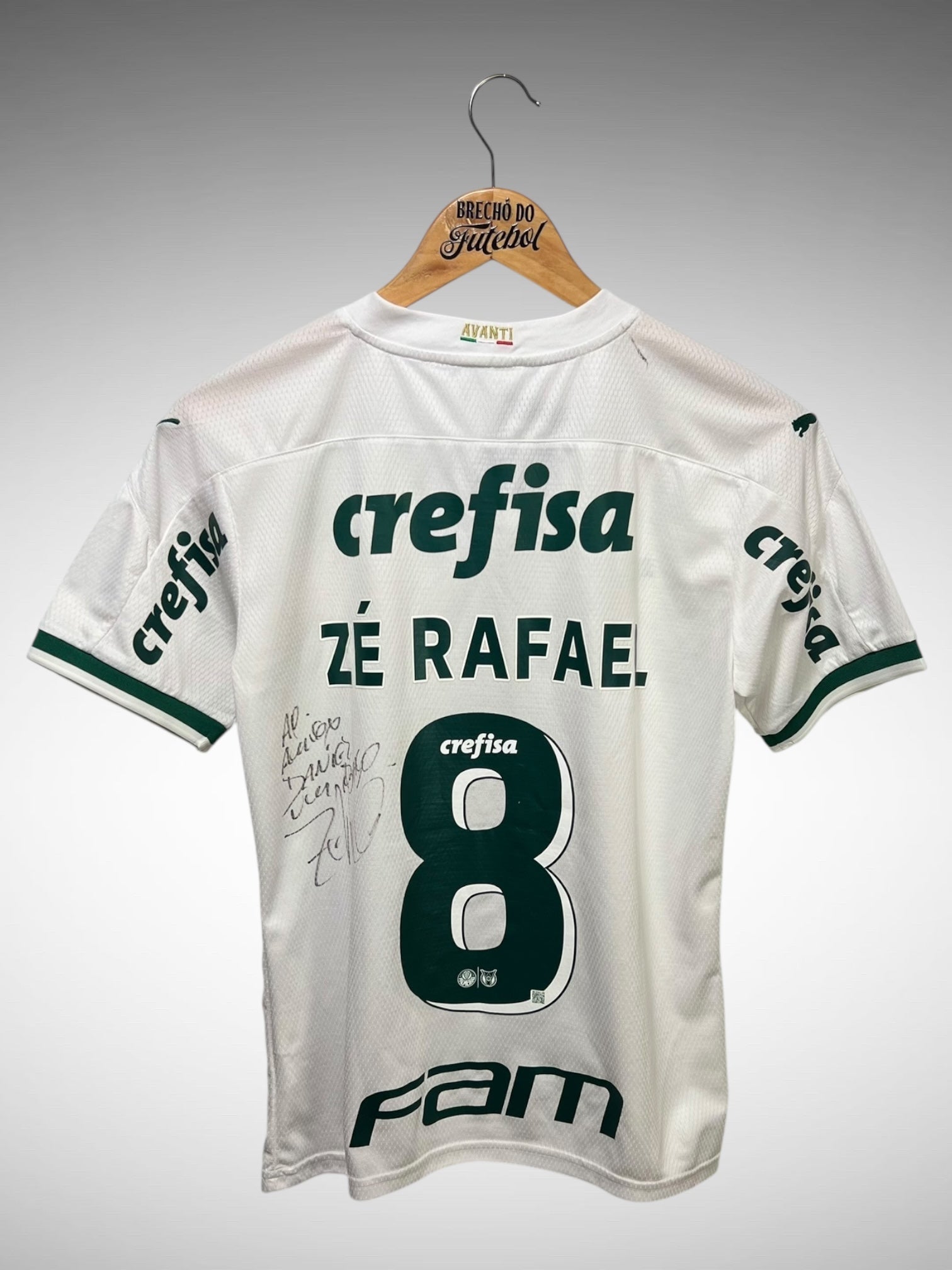 Palmeiras 2020 Segunda Camisa Tam P Nº8 Zé Rafael.