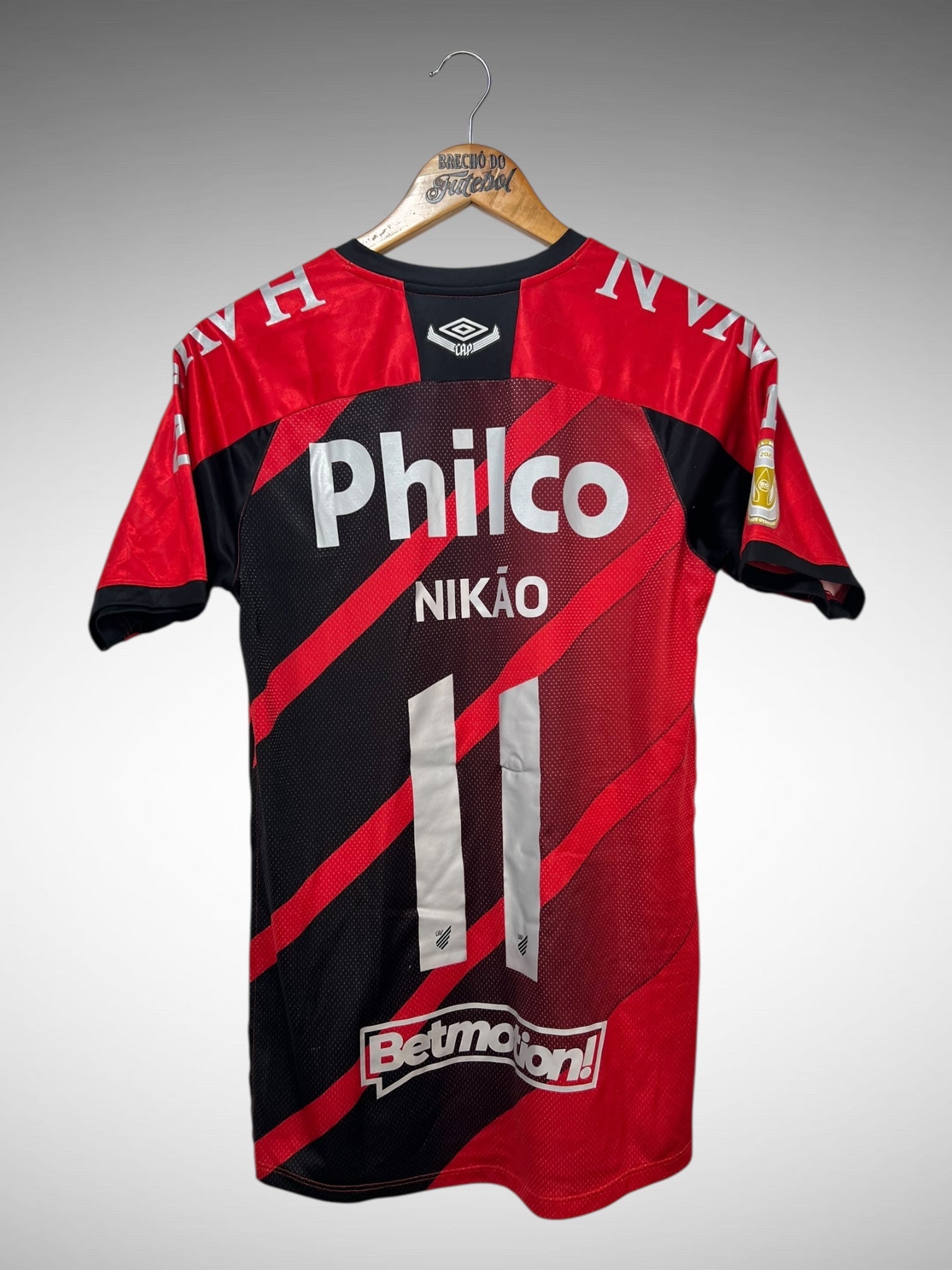 Athletico Paranaense 2021 Primeira Camisa Tam G N 11 Nikão.