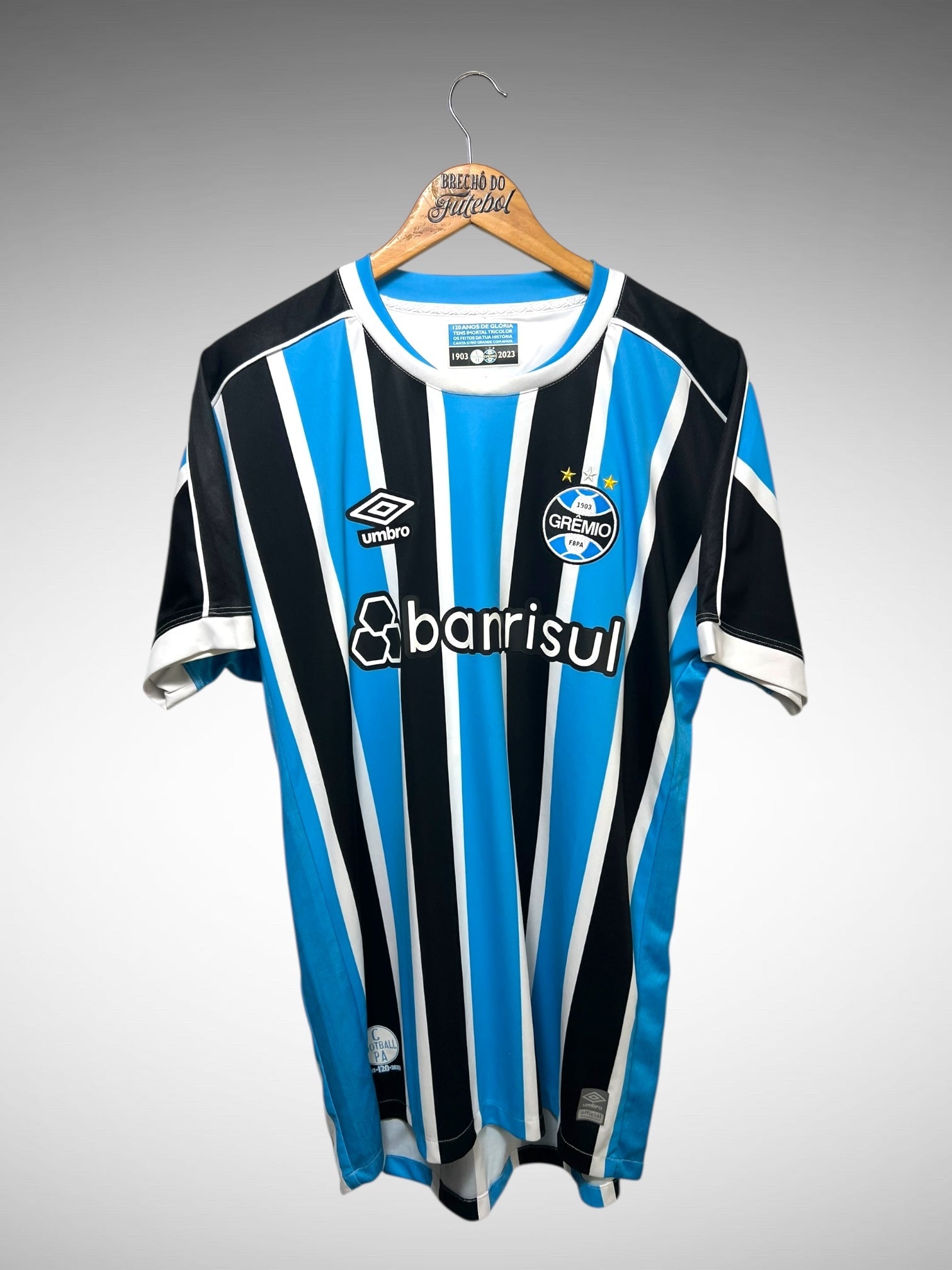 Grêmio 2023 Primeira Camisa Tam G N 9 Suárez.