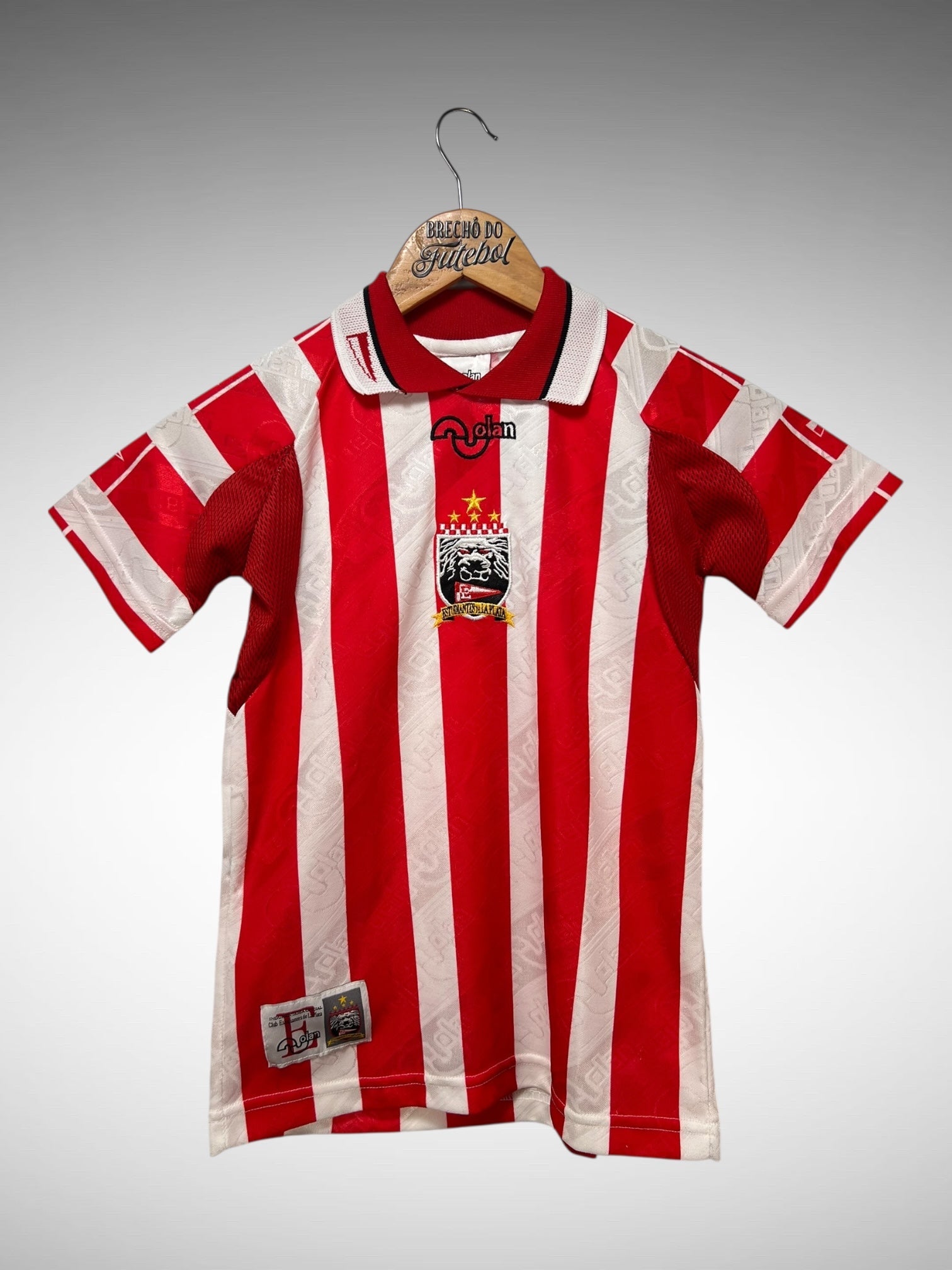 Estudiantes de La Plata 1999 Primeira Camisa Tam 10 Anos Infantil.