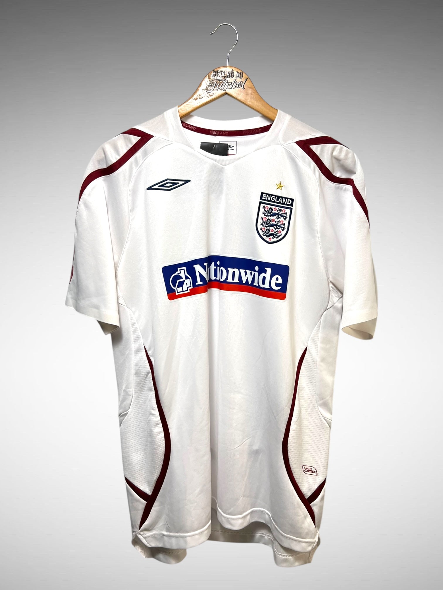 Inglaterra 2007 Camisa De Treino Tam G.