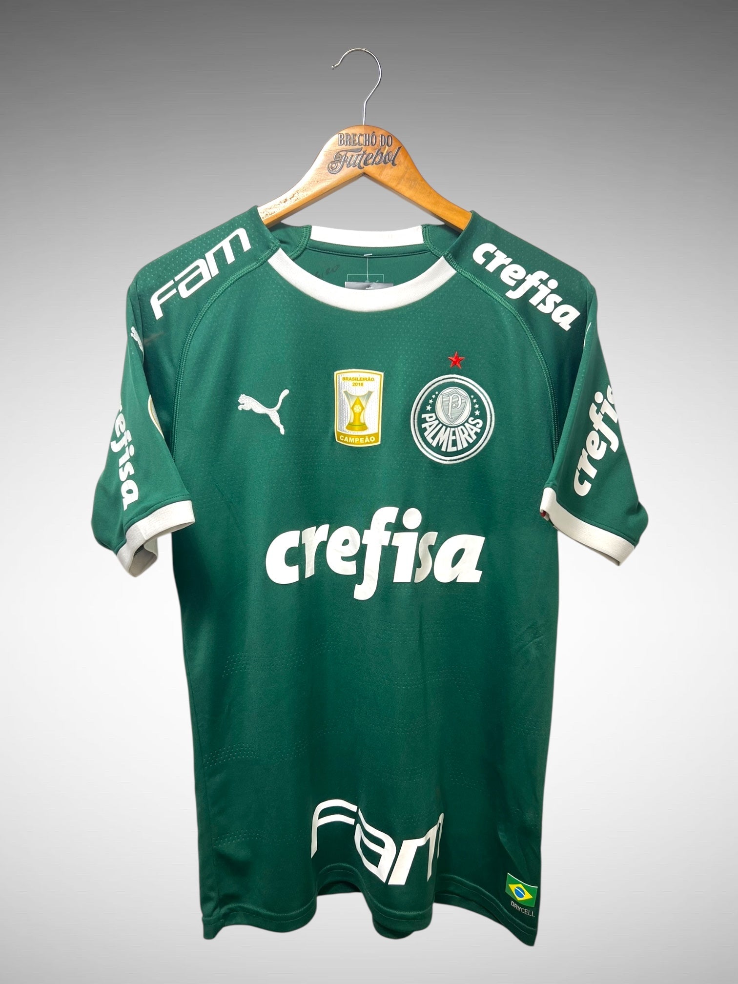 Palmeiras 2019 Primeira Camisa Tam M N 7 Dudu