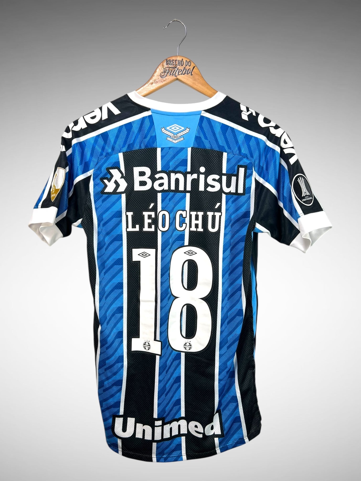 Grêmio 2020 Primeira Camisa Tam P N 18 Léo Chú.