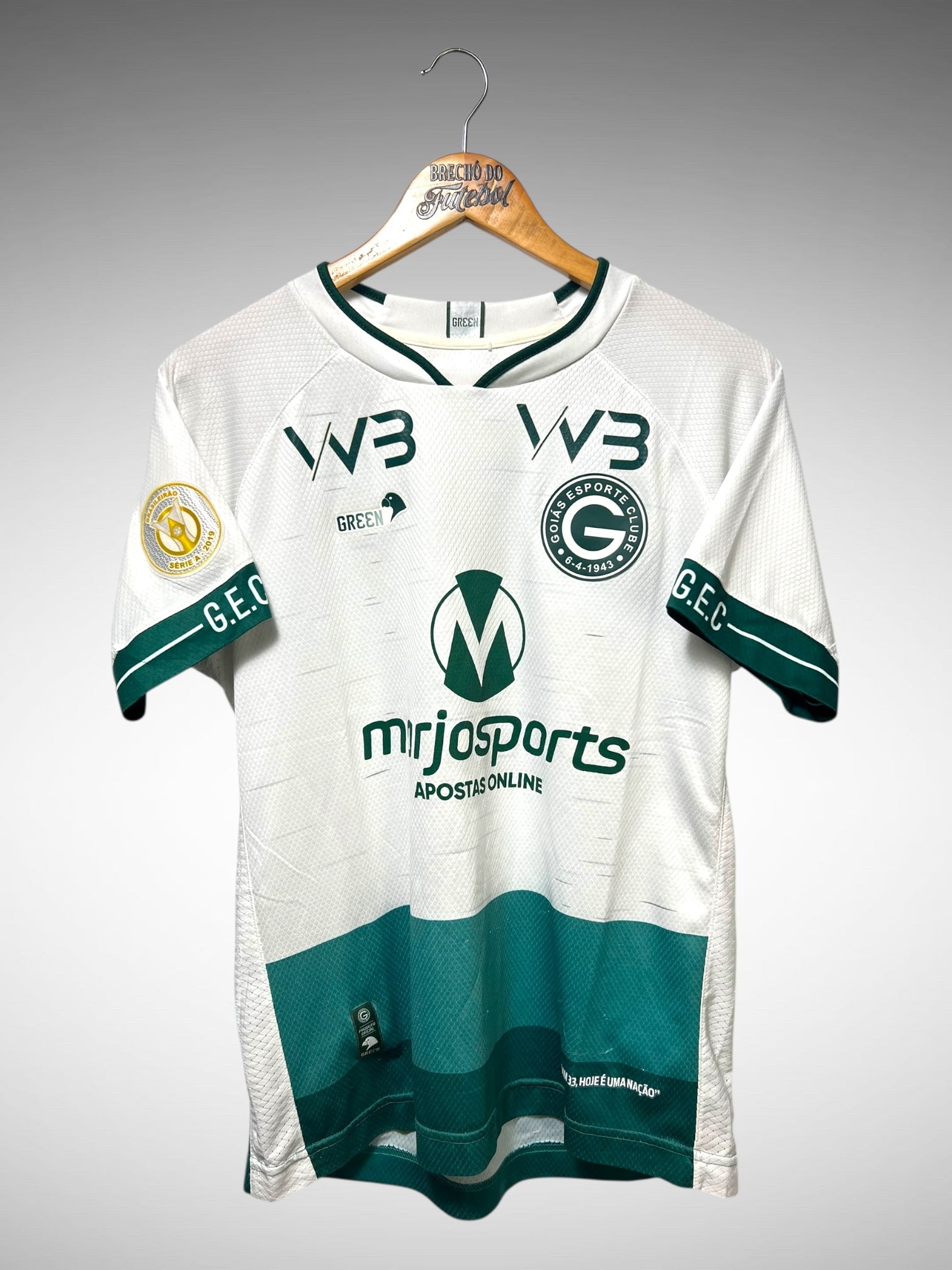 Goiás 2019 Segunda Camisa Tam M N 3 David.