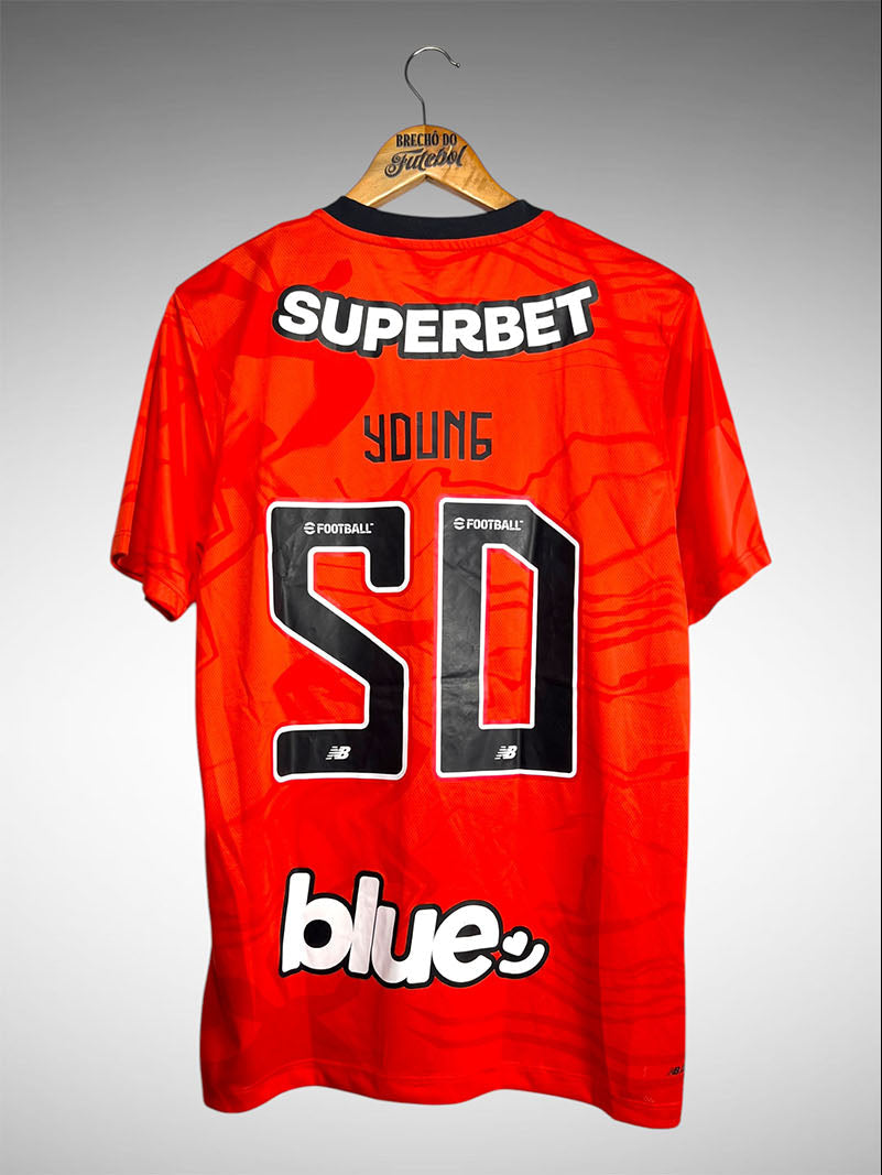 São Paulo 2024 Camisa de Goleiro Tam M Nº 50 Young.