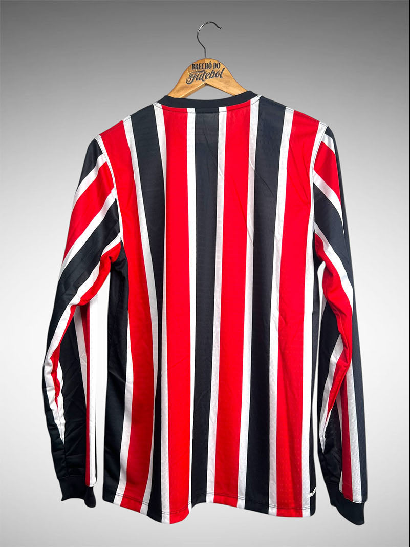 São Paulo 2024 Segunda Camisa Modelo Retrô Tam M Mangas Longas.