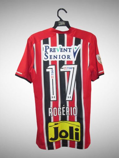 São Paulo 2015 Segunda Camisa Tam P N# 17 Rogerio.