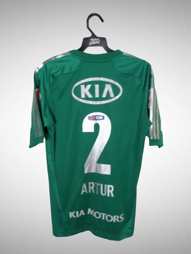 Palmeiras 2012 Primeira Camisa Tam 8 N# 2 Artur.