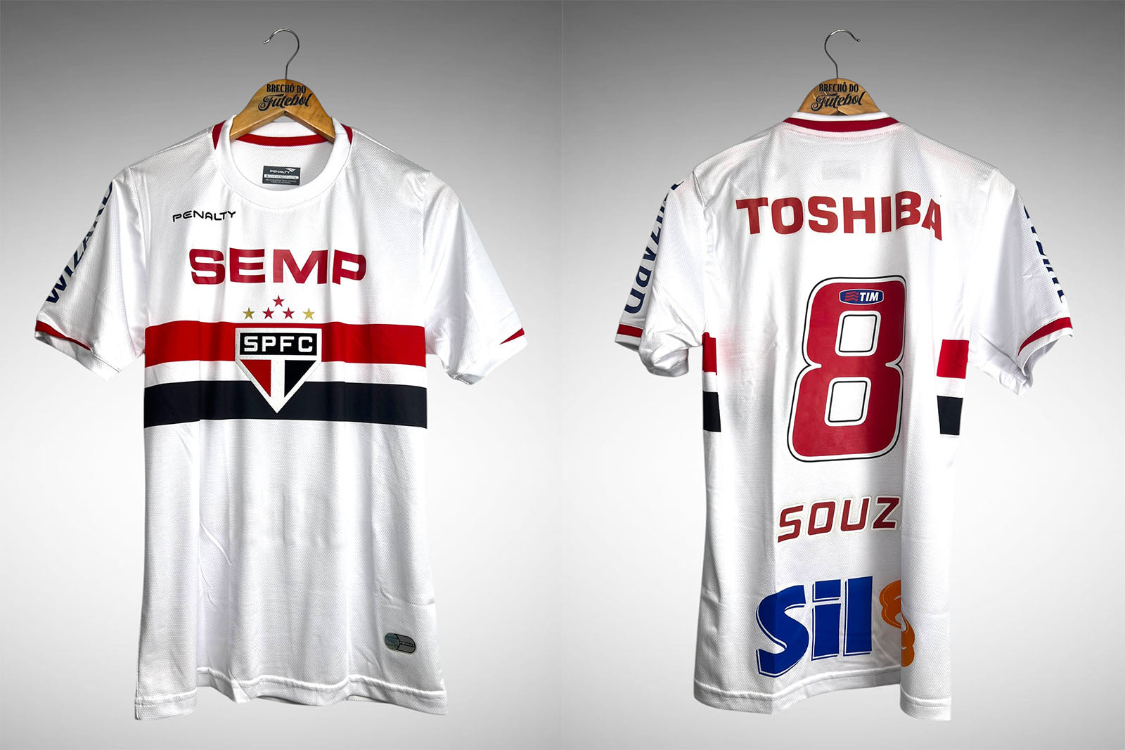São Paulo 2014 Primeira Camisa Tam G Nº 8 Souza
