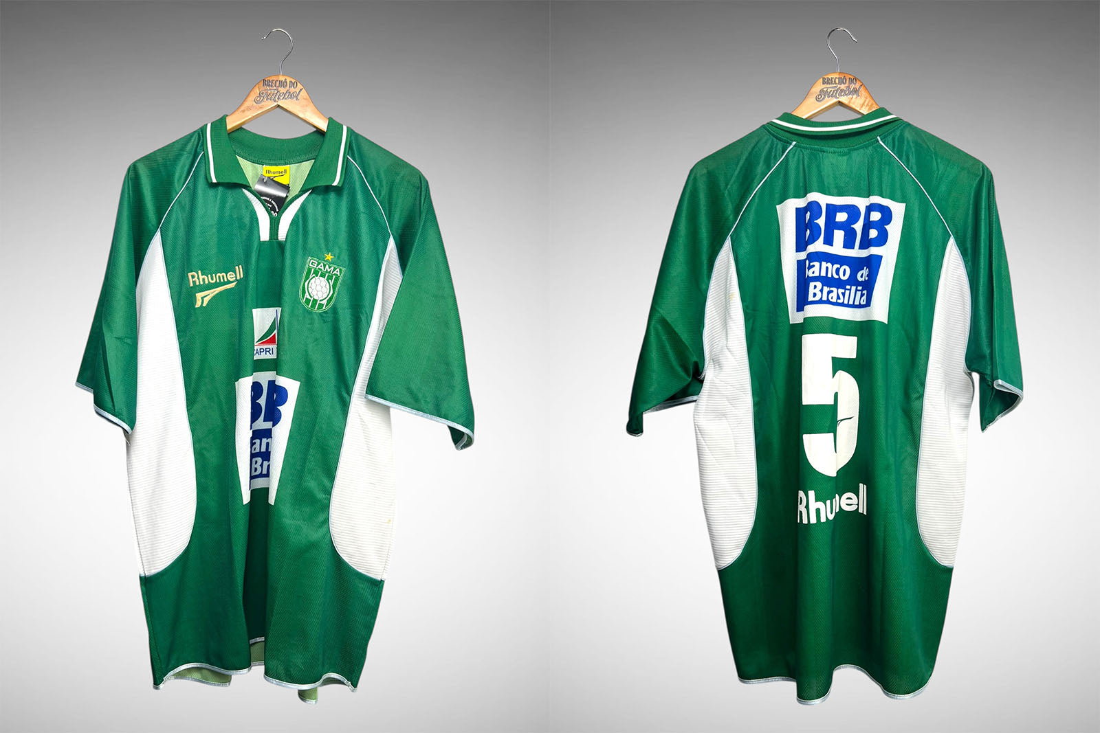 Gama 1999 Primeira Camisa Tam GG Nº 5.