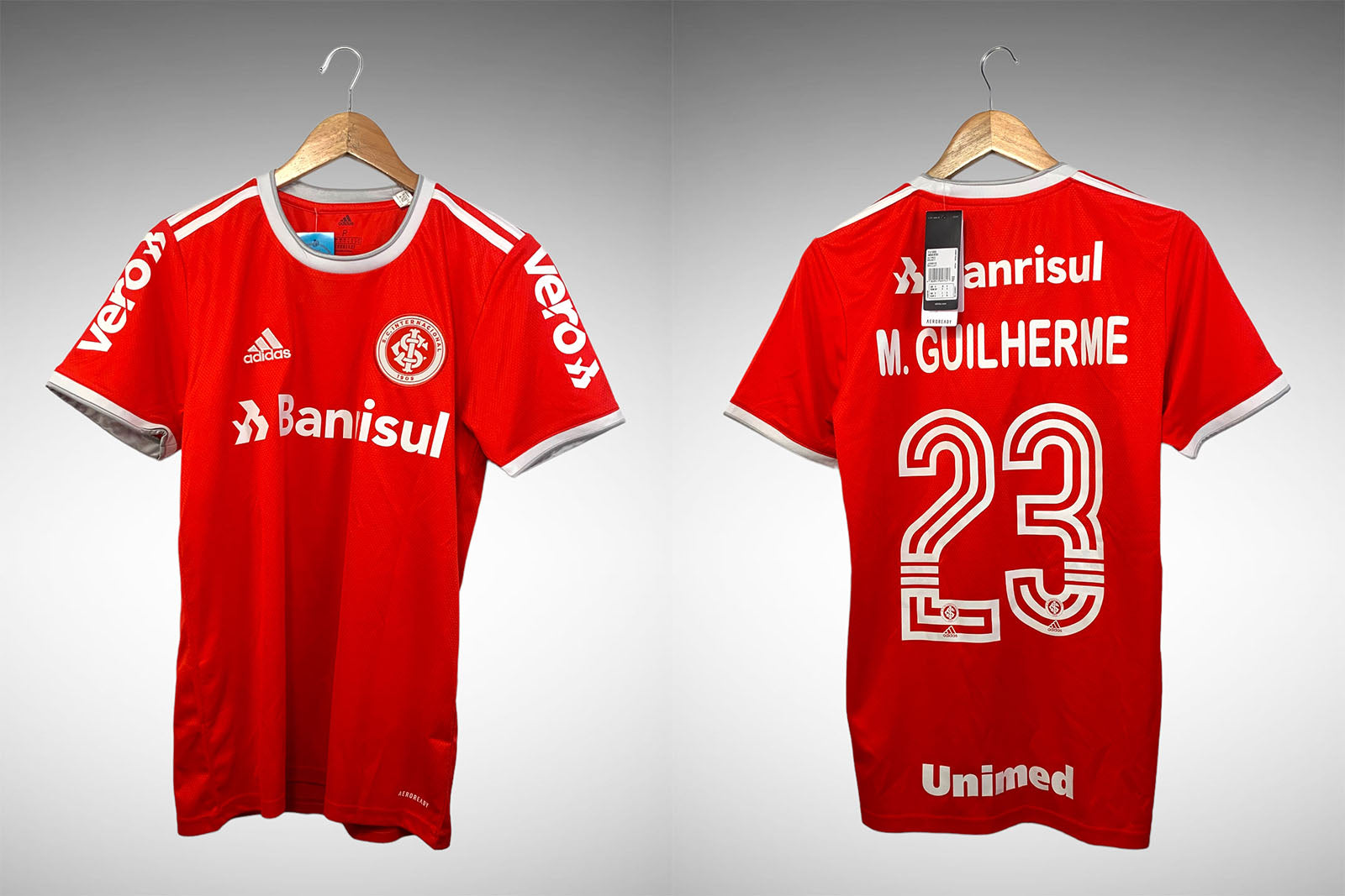 Internacional 2020 Primeira Camisa Tam P Nº 23 M. Guilherme.