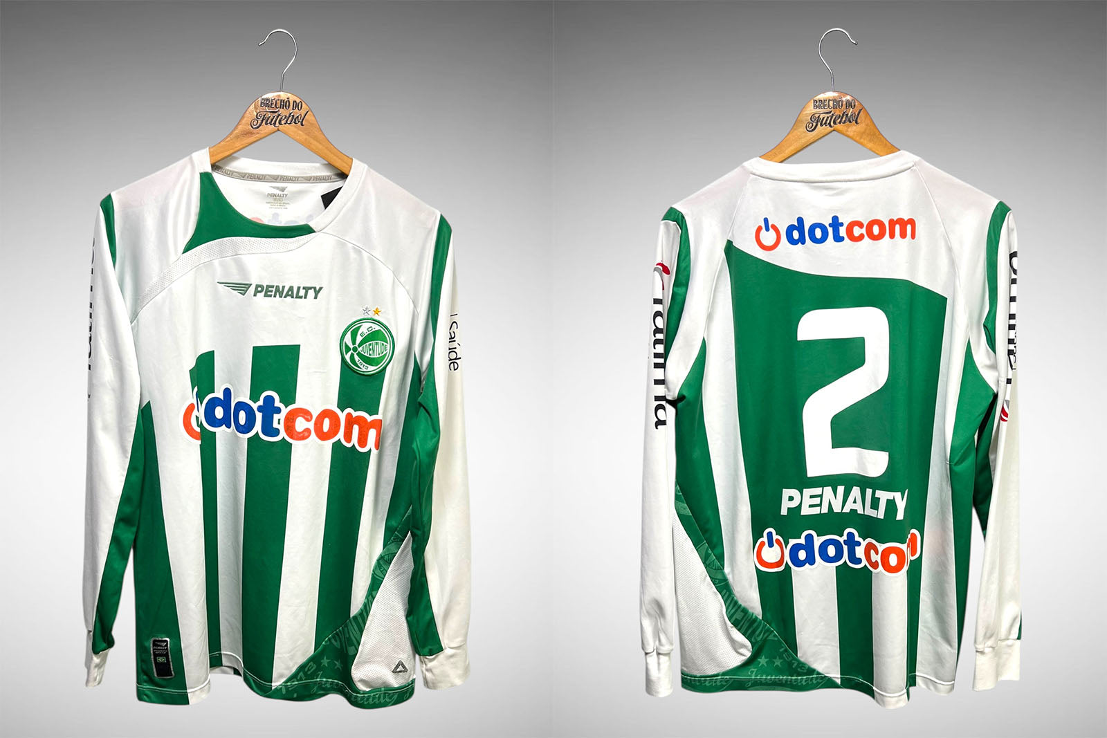 Juventude 2009 Primeira Camisa Tam G Nº2 Manga Longa.