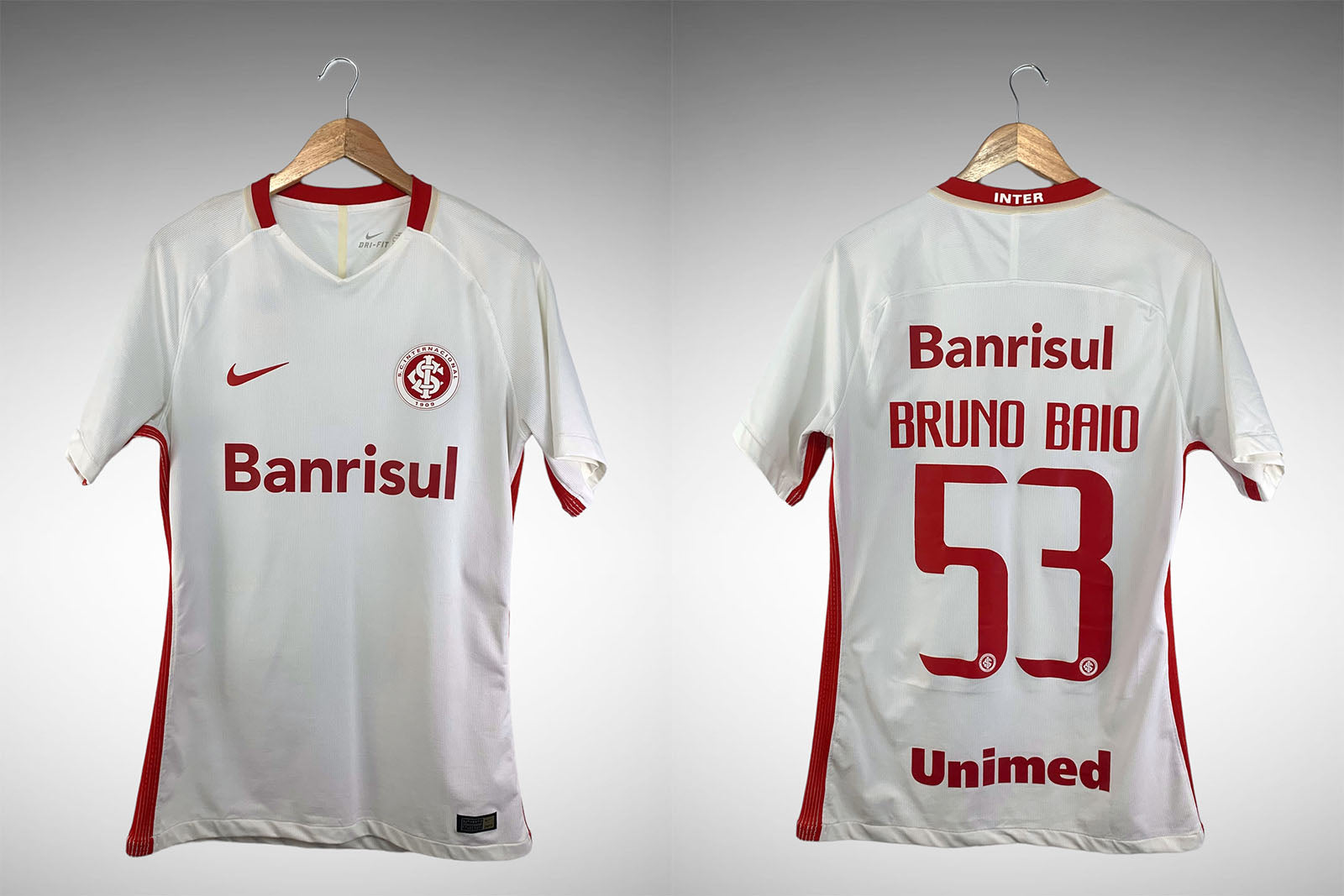 Internacional 2016 Segunda Camisa Tam P N# 53 Bruno Baio.
