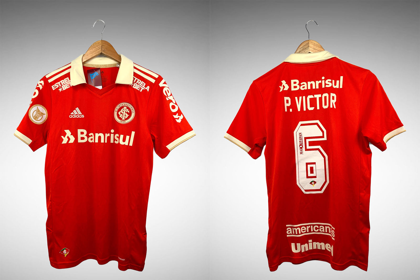 Internacional 2022 Primeira Camisa Tam P N# 6 P. Victor.