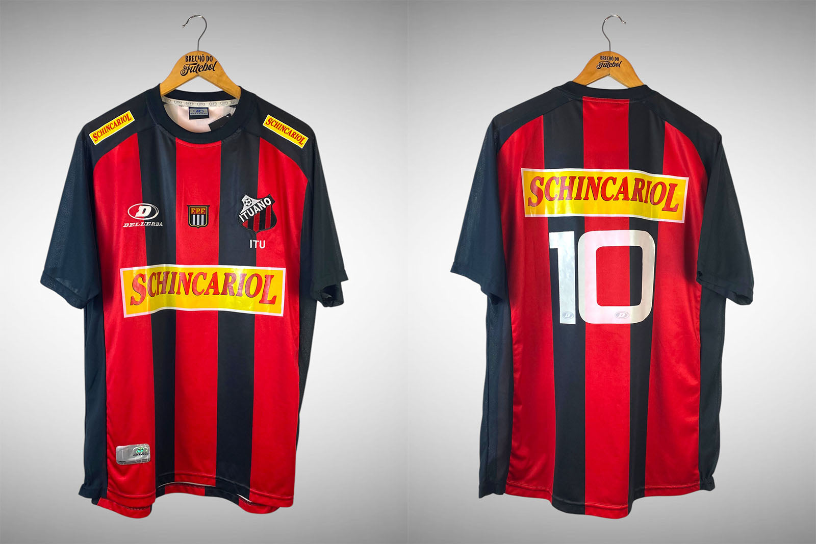 Ituano 2005 Primeira Camisa Tam G N# 10.