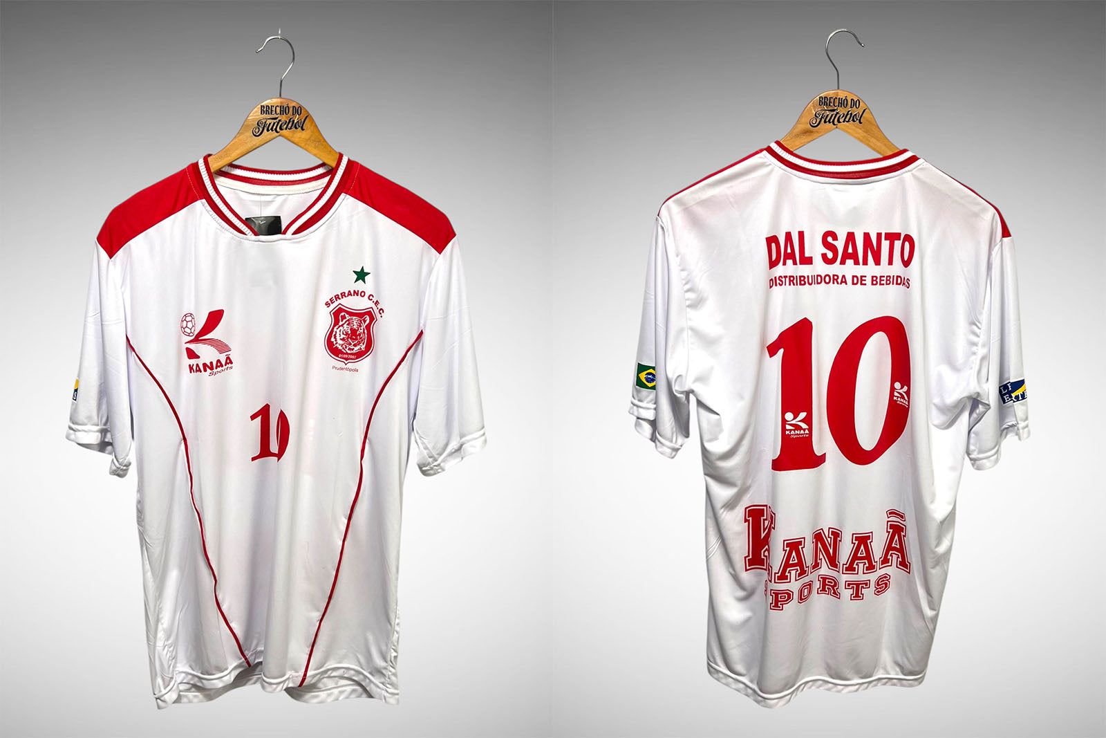Serrano CEC Segunda Camisa Tam G Nº10.