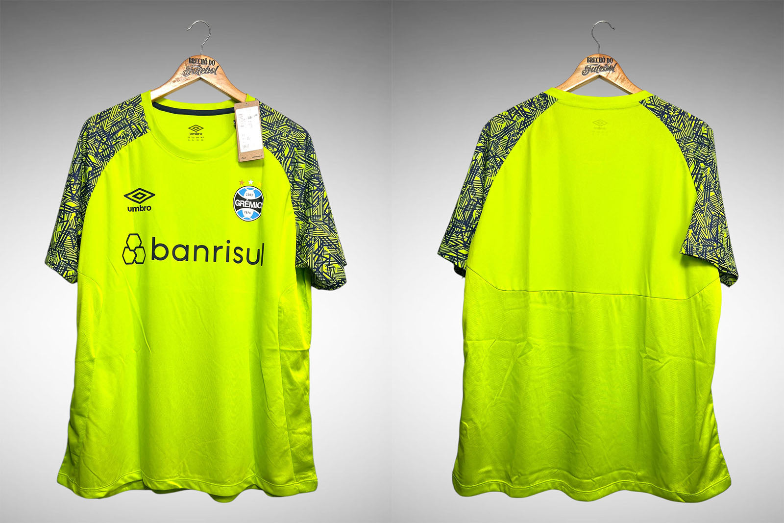 Grêmio 2024 Camisa de Goleiro de Treino Tam GG.