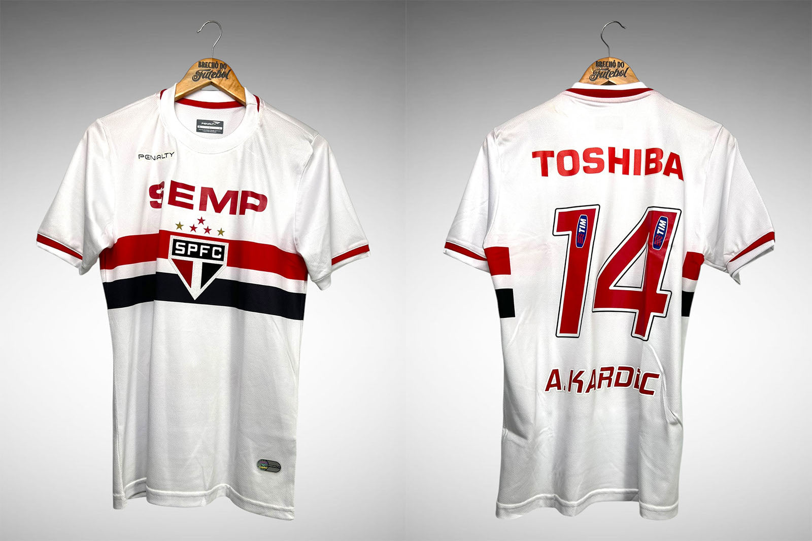 São Paulo 2014 Primeira Camisa Tam G Nº14 A. Kardec.