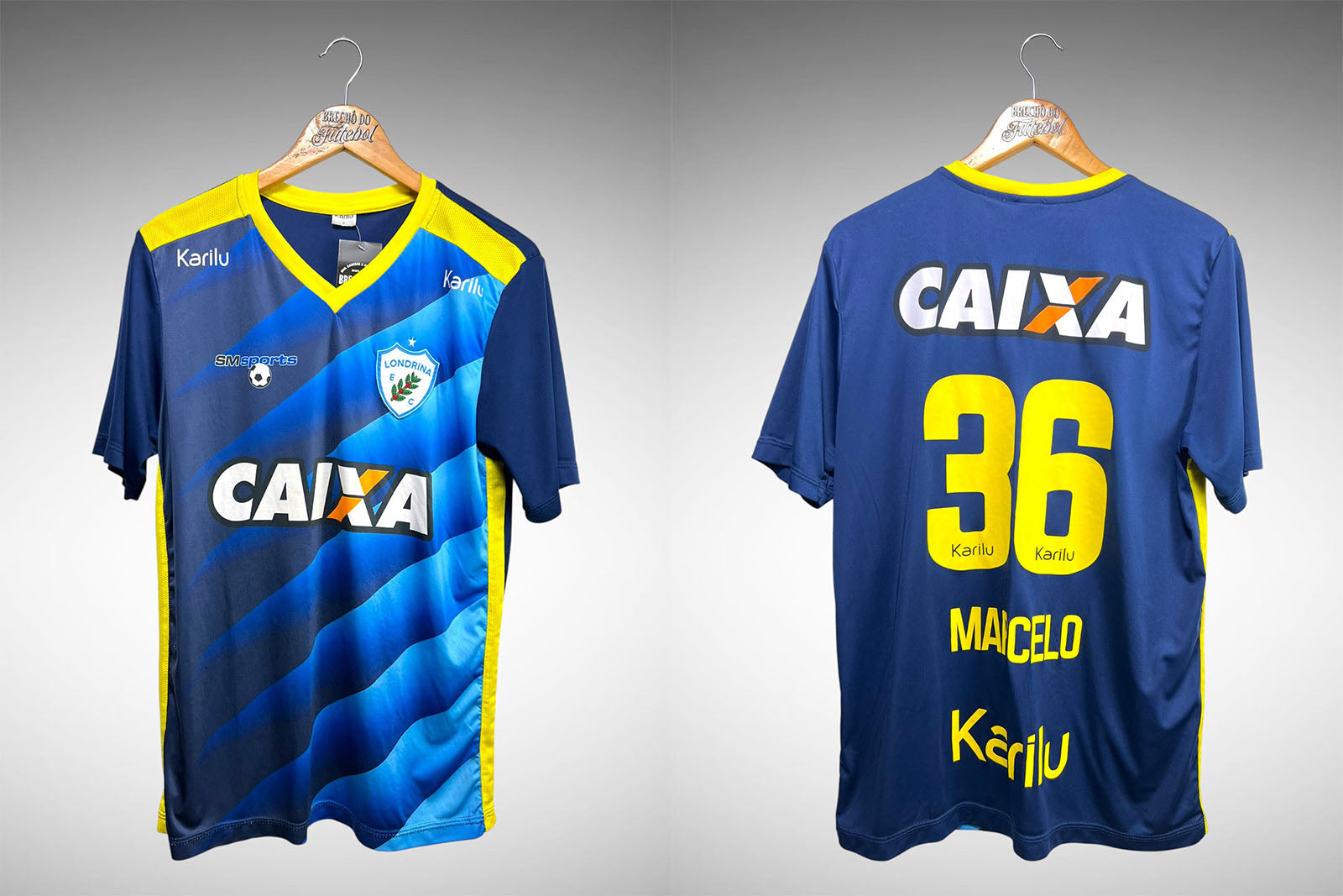 Londrina 2017 Camisa de Goleiro Tam G Nº 36 Marcelo.