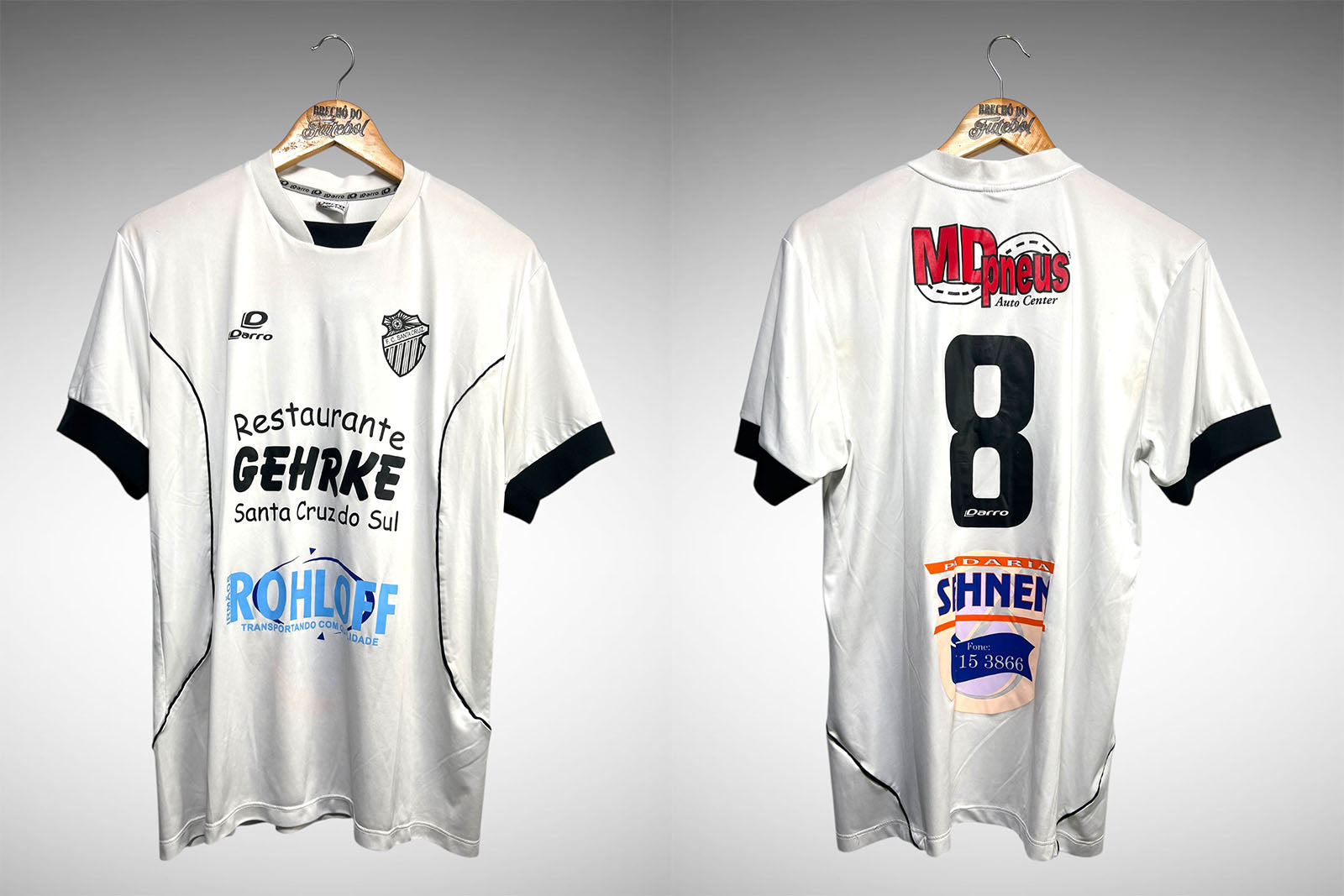 Santa Cruz-RS Segunda Camisa Tam G Nº8.