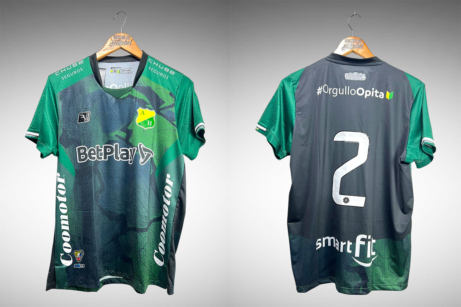 Atlético Huila 2024 Segunda Camisa Tam M Nº 2.