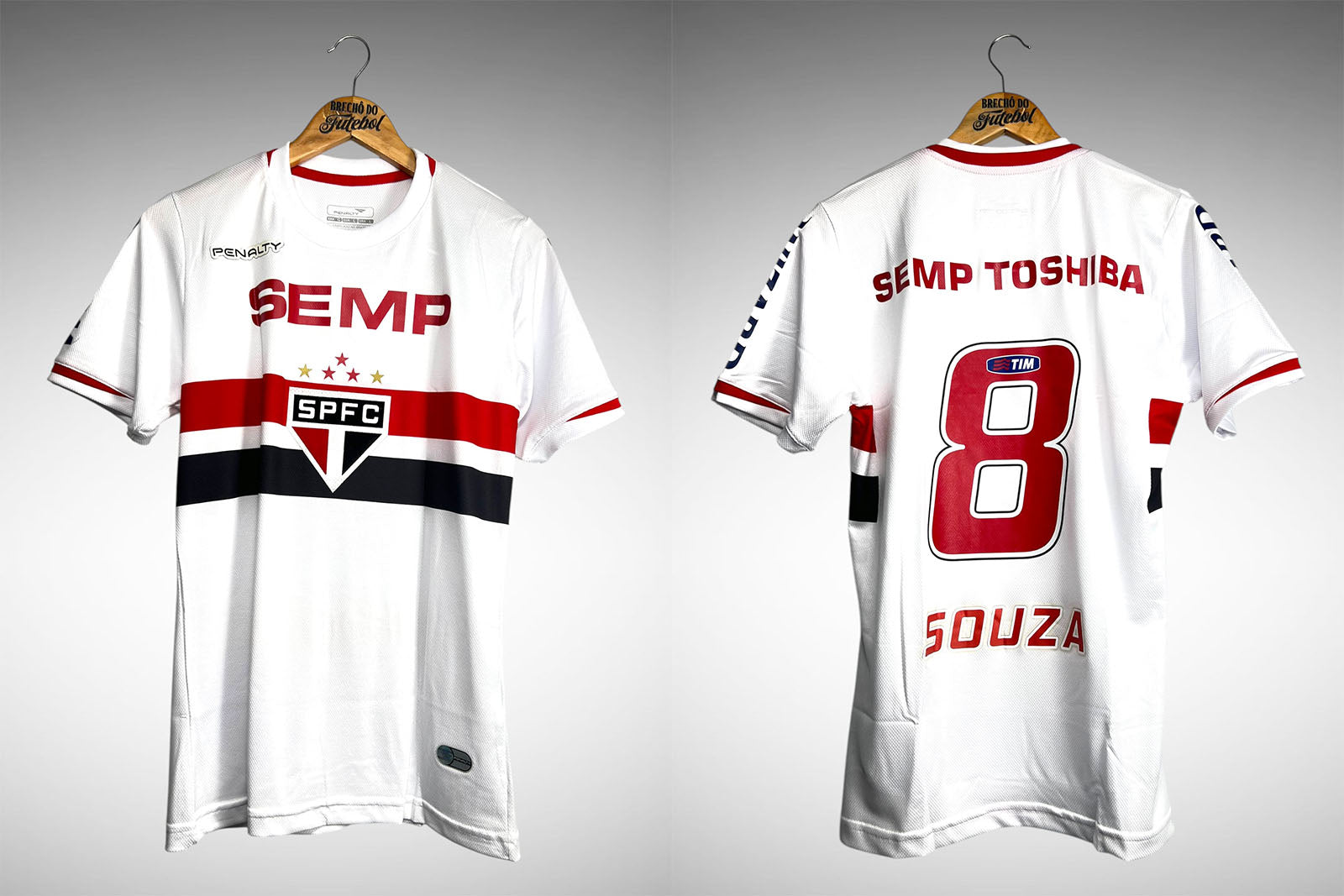 São Paulo 2014 Primeira Camisa Tam G Nº 8 Souza.