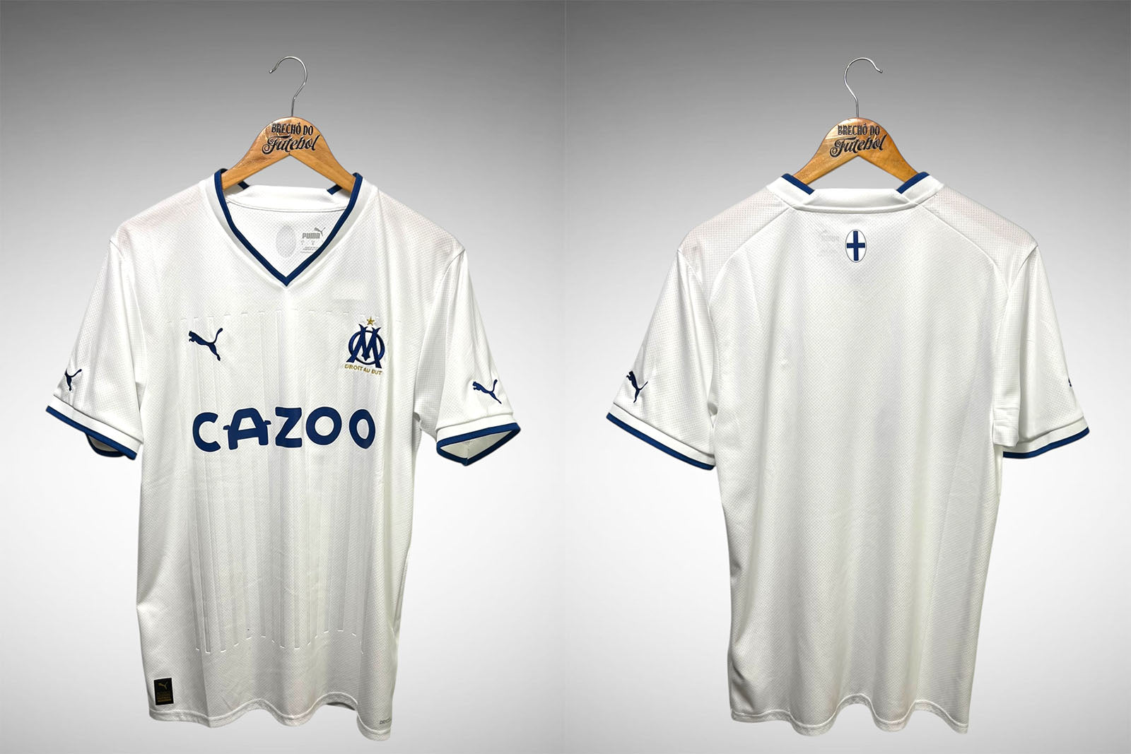 Olympique de Marseille 2022 Primeira Camisa Tam G.