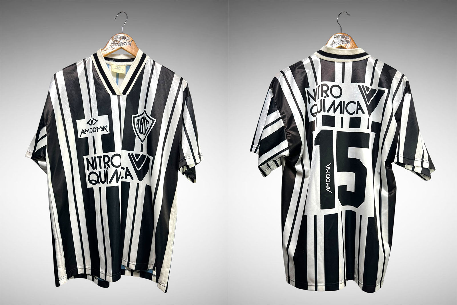 Rio Branco de Americana-SP 1995 Segunda Camisa Tam GG Nº 15.