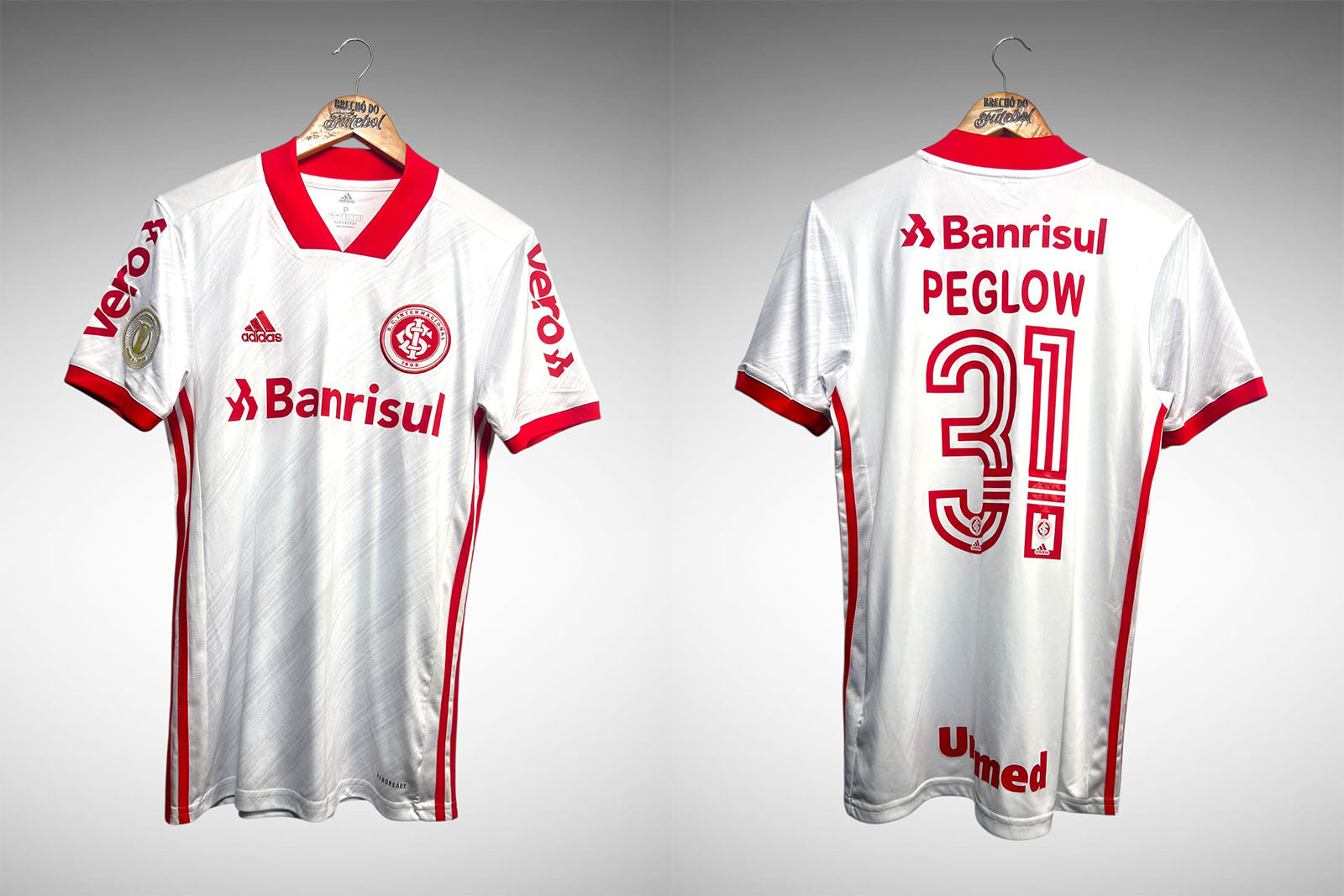 Internacional 2020 Segunda Camisa Tam P Nº31 Peglow.
