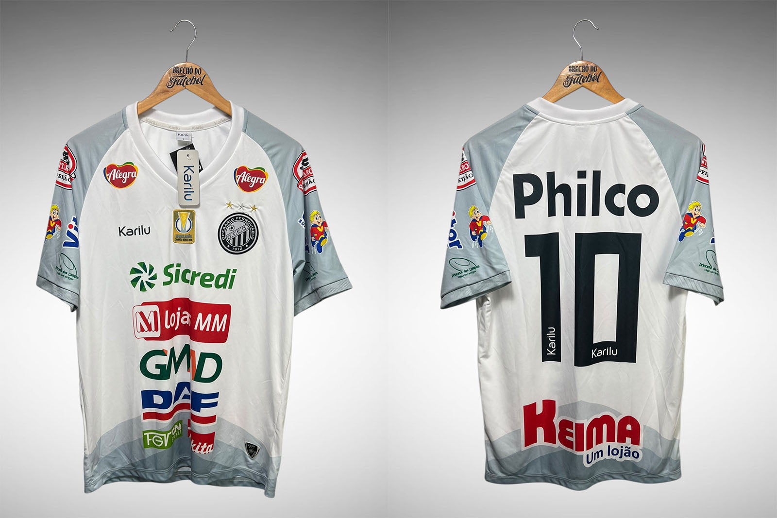 Operário Ferroviário 2019 Primeira Camisa Tam G Nº10.