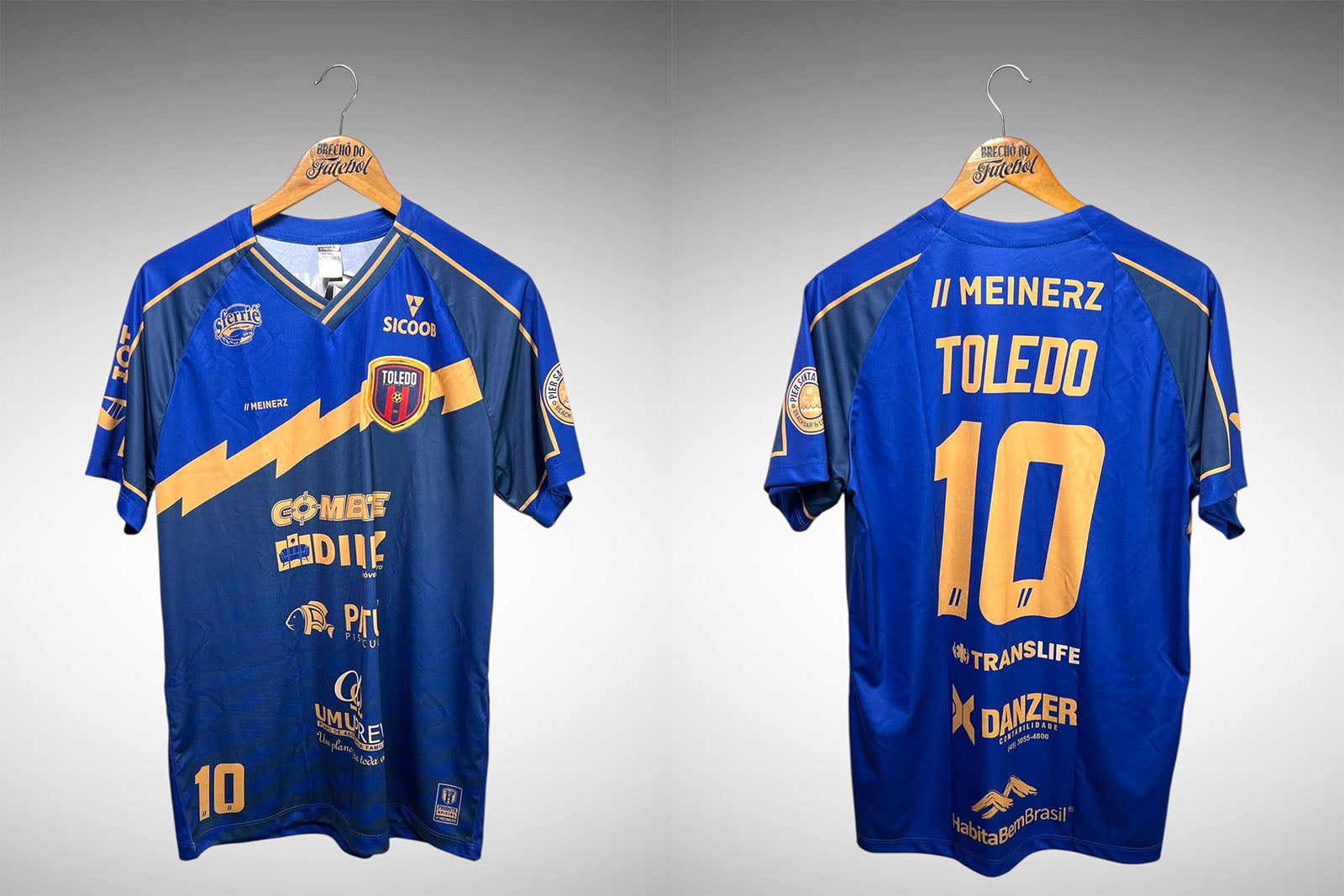 Toledo 2024 Primeira Camisa Tam G Nº10.
