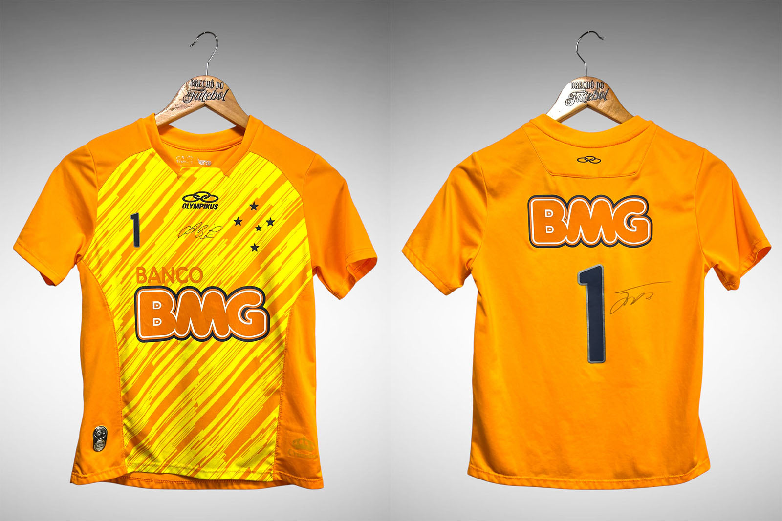 Cruzeiro 2012 Camisa de Goleiro Tam 10 Infantil Nº 1.