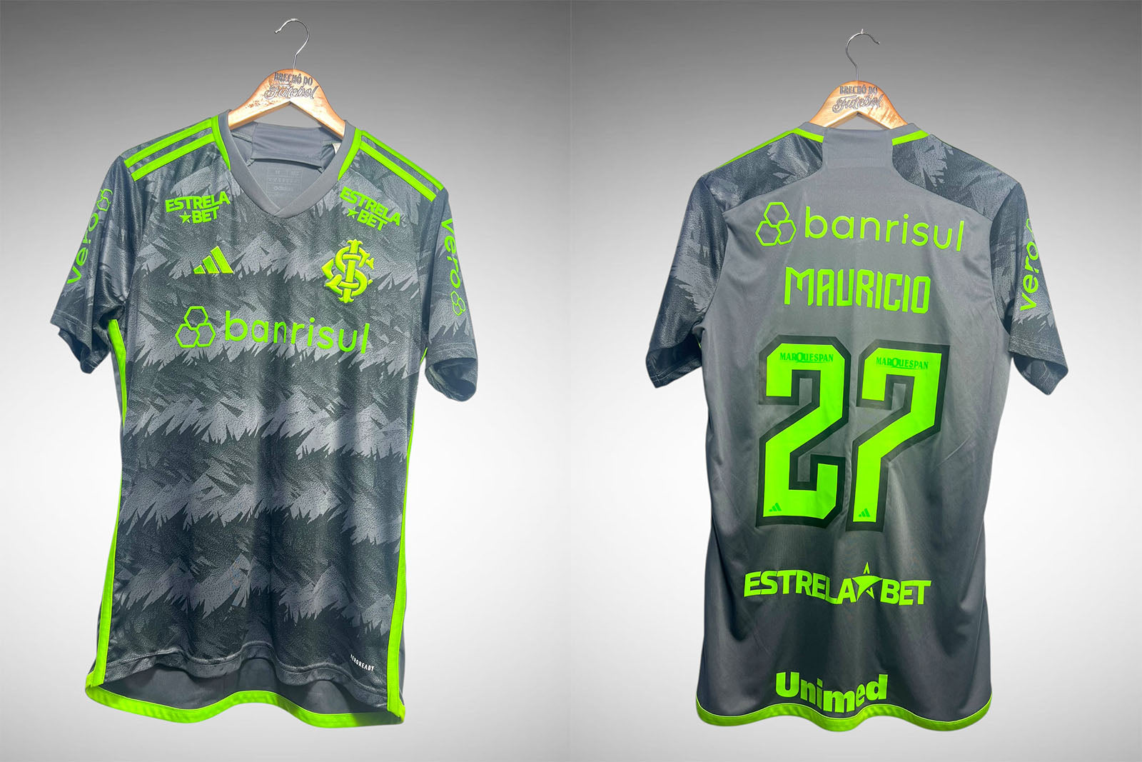 Internacional 2023 Terceira Camisa Tam M Nº27 Mauricio.