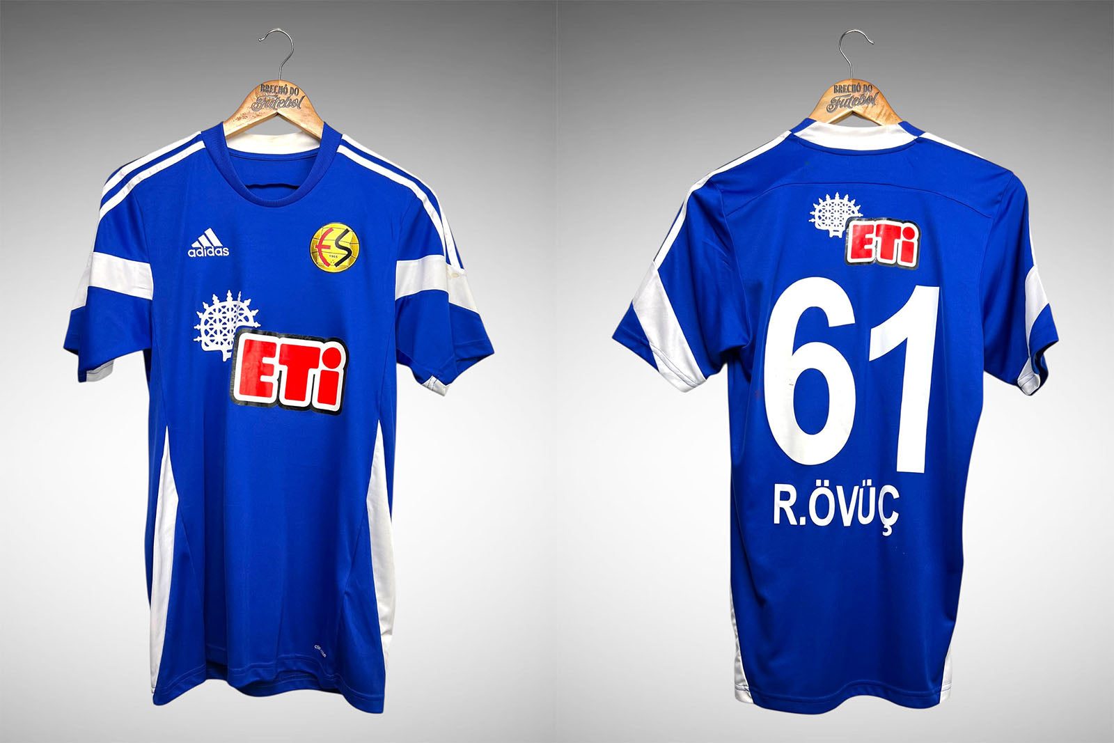 Eskisehirspor 2016 Terceira Camisa Tam P Nº61 R.Ovuç.