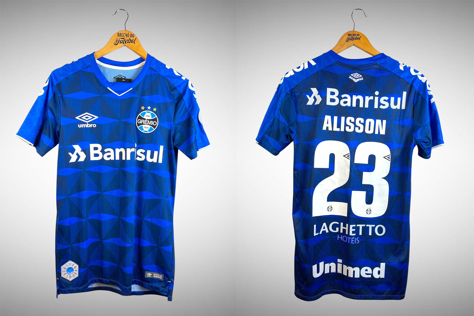 Grêmio 2019 Terceira Camisa Tam P Nº 23 Alisson.