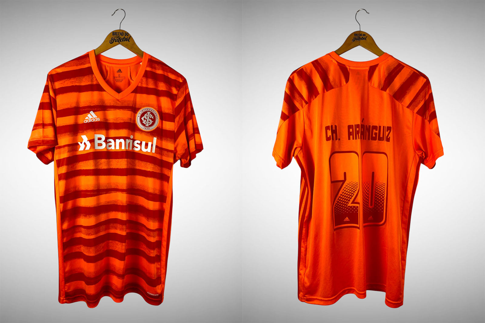 Internacional 2020 Terceira Camisa Tam G N# 20 Ch. Aranguiz.