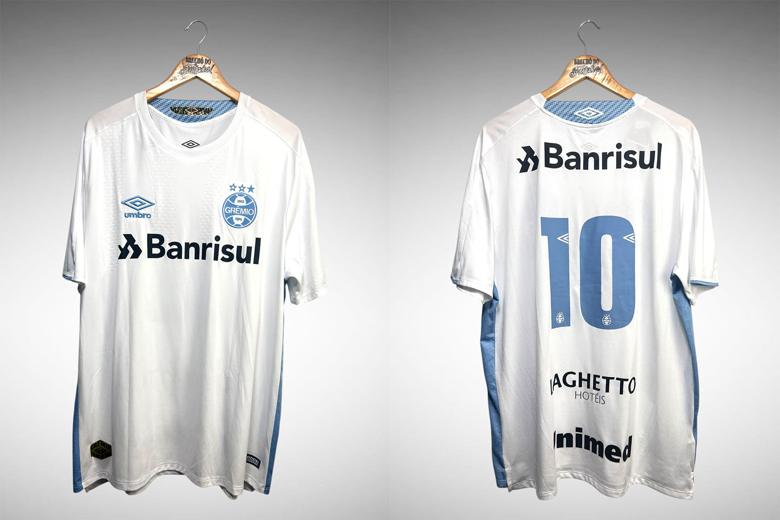 Grêmio 2019 Segunda Camisa Tam 3G Nº10.