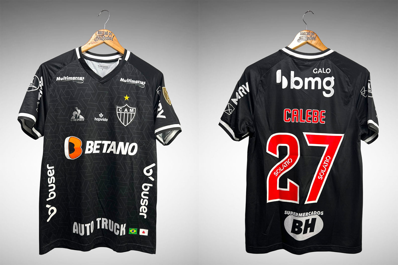 Atlético Mineiro 2021 Terceira Camisa Tam P Nº 27 Calebe.