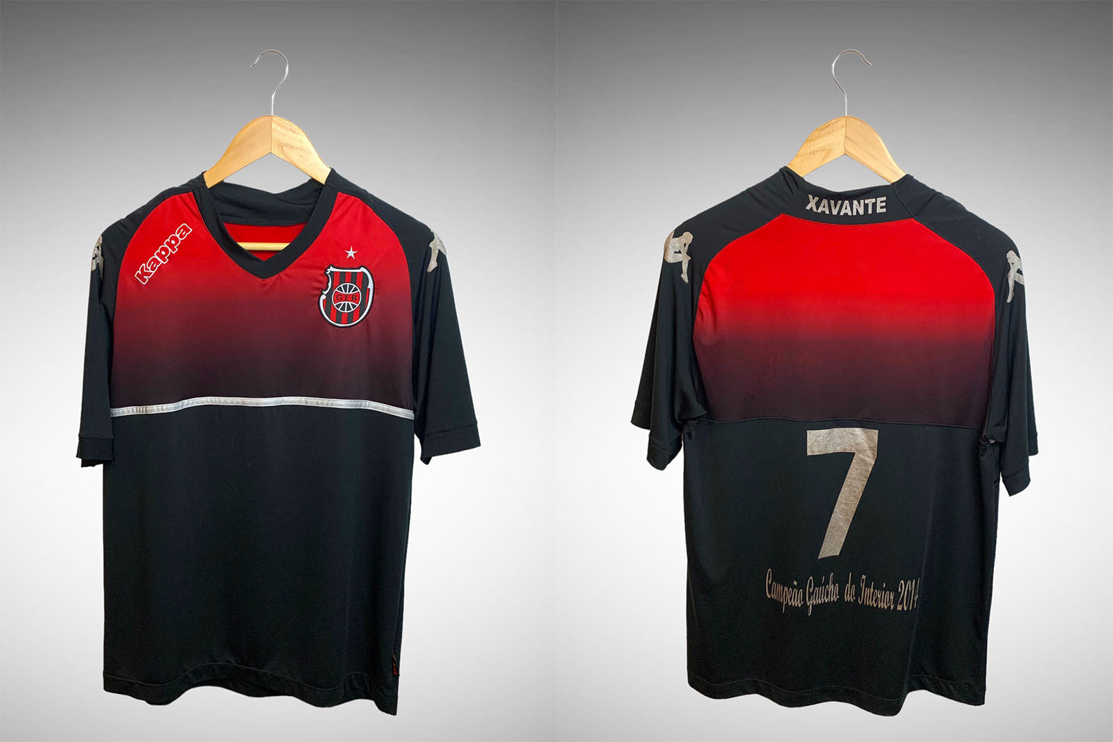 Brasil de Pelotas 2014 Terceira Camisa Tam G N# 7.