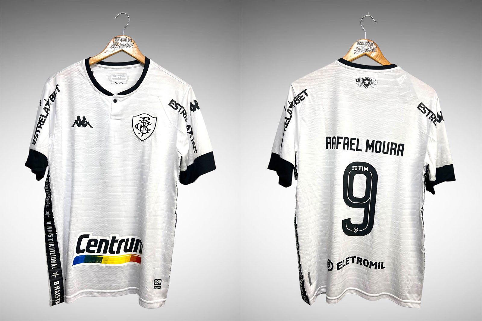 Botafogo 2021 Terceira Camisa Tam G Nº9 Rafael Moura.