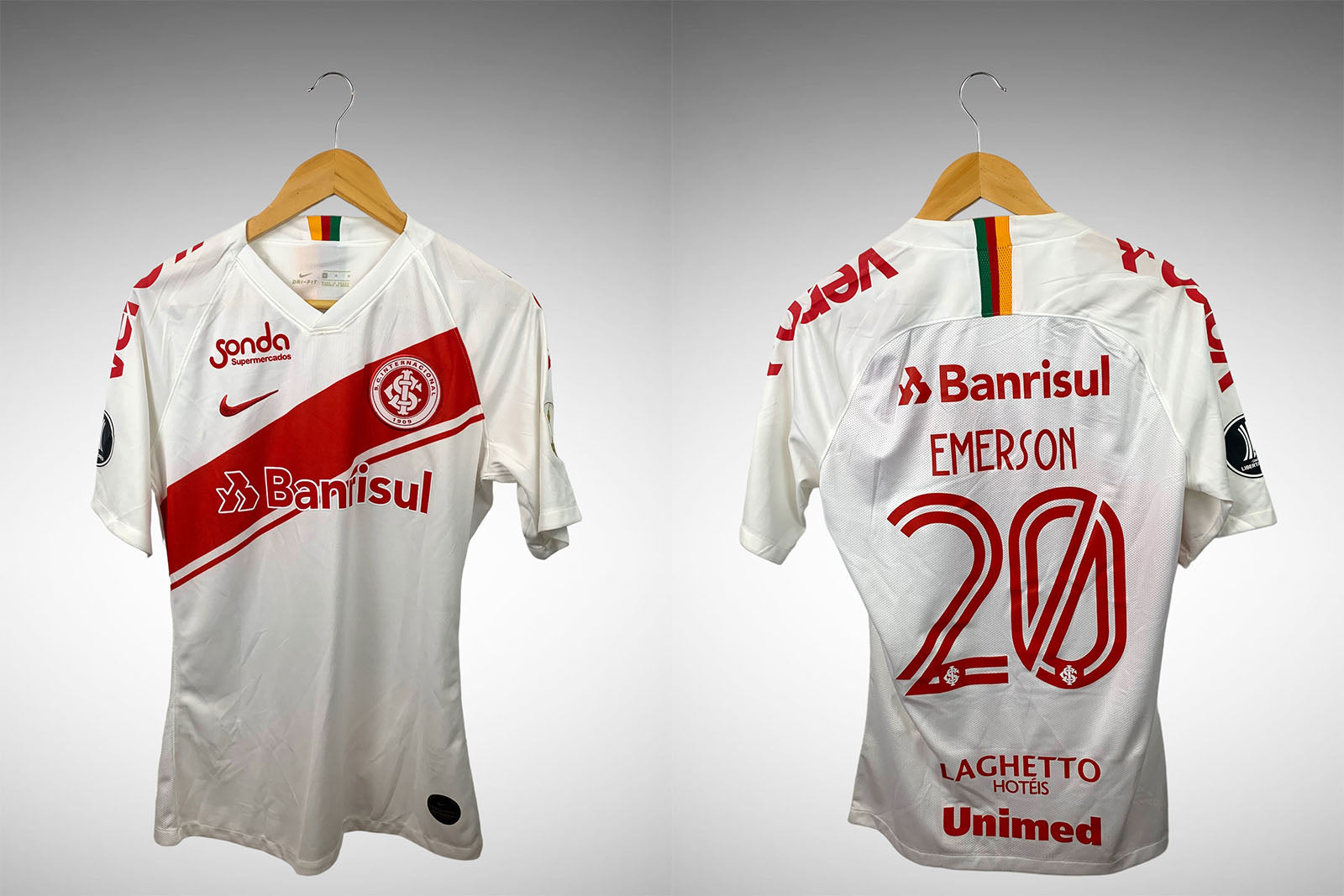 Internacional 2019 Segunda Camisa Tam M N# 20 Emerson.