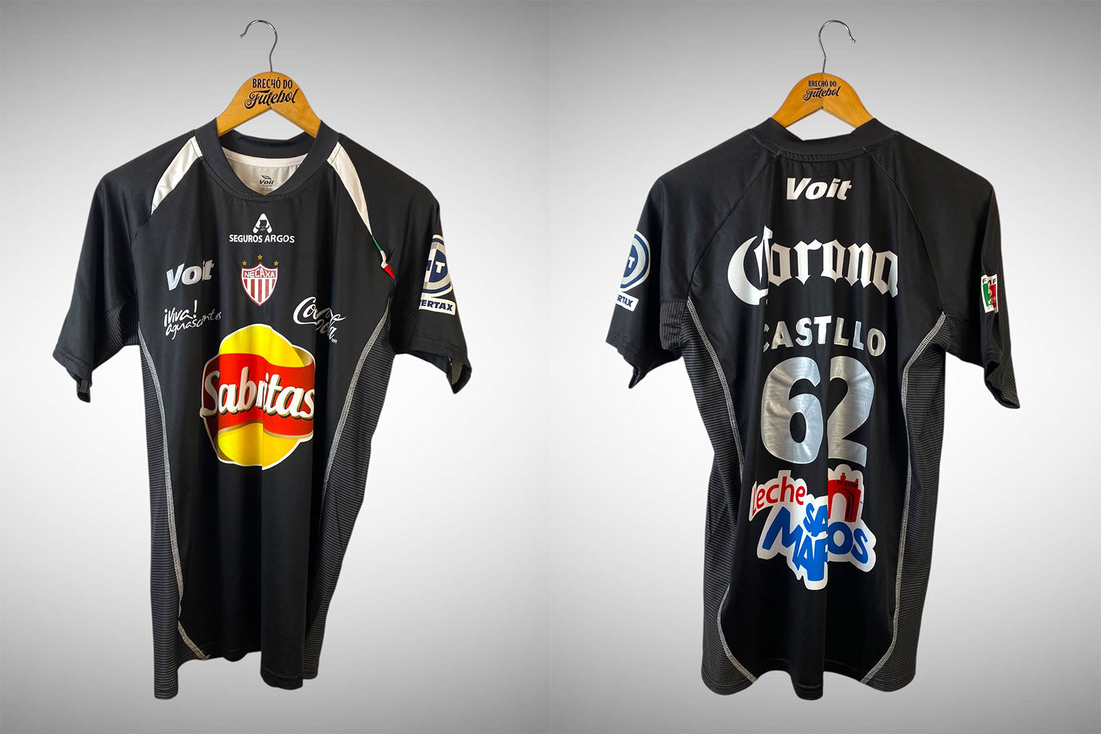 Necaxa 2008 Segunda Camisa Tam G Nº 62 Castillo.