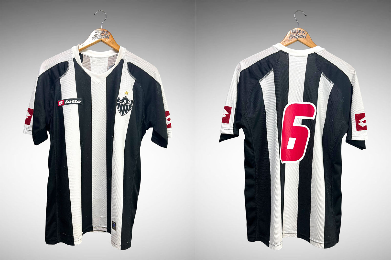 Atlético Mineiro 2008 Primeira Camisa Tam G Nº 6.