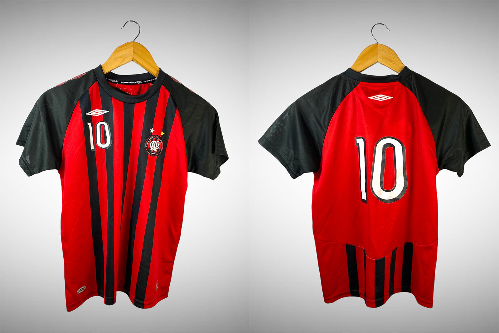 Athletico Paranaense 2008 Primeira Camisa Tam 10 Infantil N 10